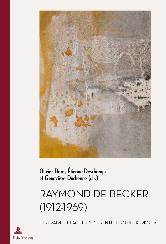 Titre: Raymond de Becker (1912-1969)