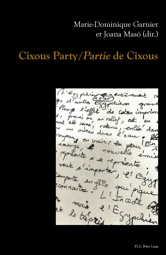 Titre: Cixous Party/«Partie» de Cixous
