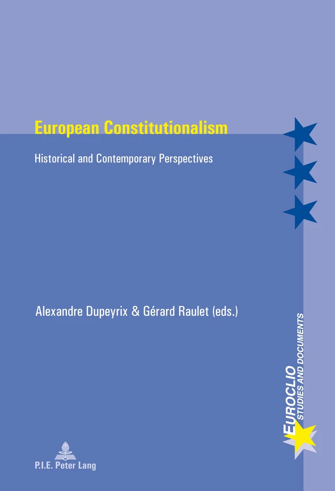 Title: European Constitutionalism