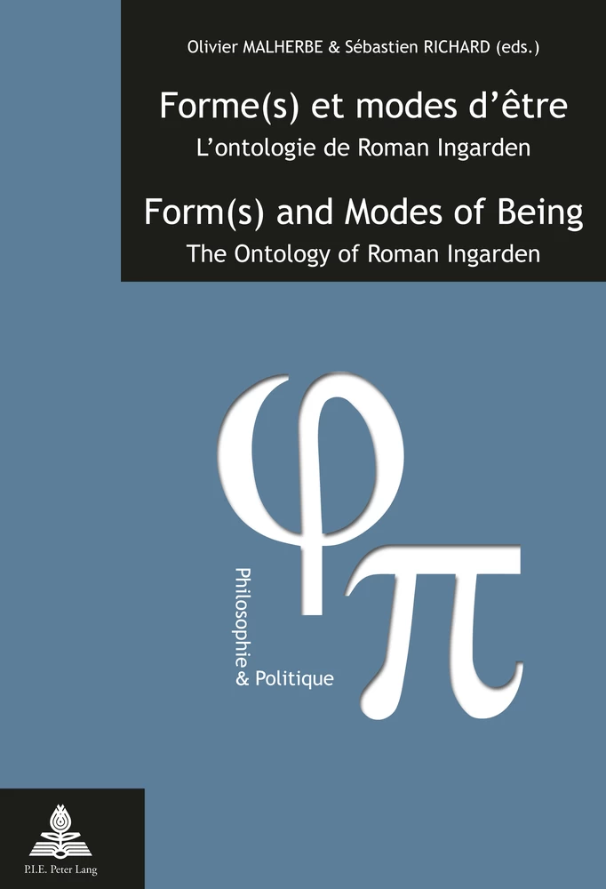 Titre: Forme(s) et modes d’être / Form(s) and Modes of Being
