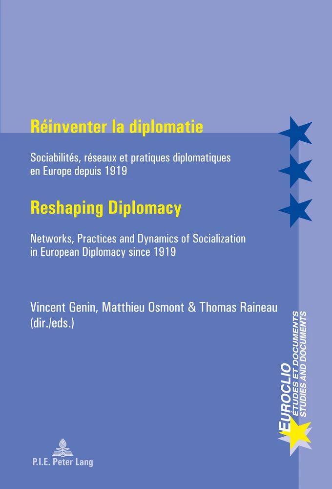 Titre: Réinventer la diplomatie / Reshaping Diplomacy