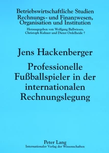 Title: Professionelle Fußballspieler in der internationalen Rechnungslegung