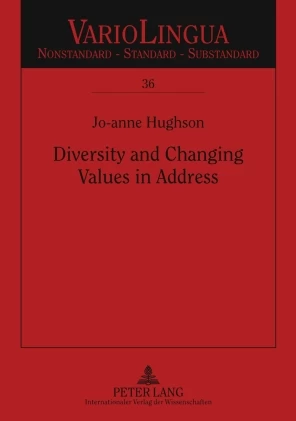 Title: Diversity and Changing Values in Address
