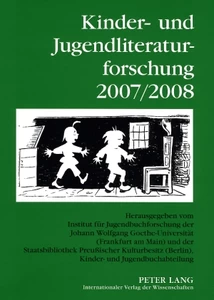 Title: Kinder- und Jugendliteraturforschung 2007/2008