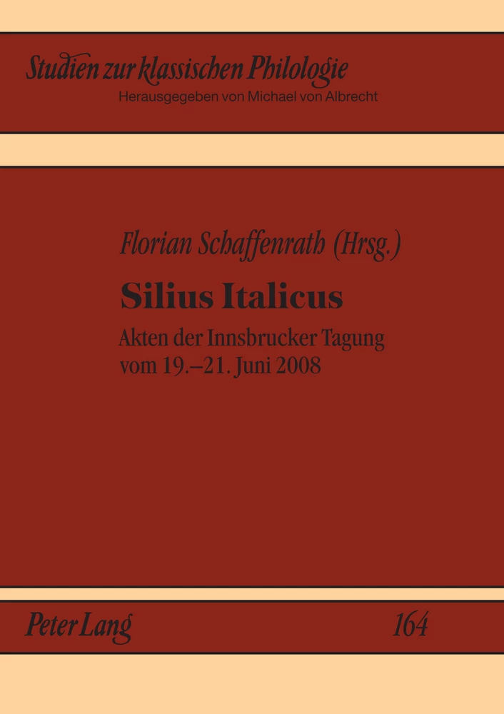 Titel: Silius Italicus