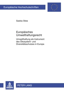 Titel: Europäisches Umwelthaftungsrecht