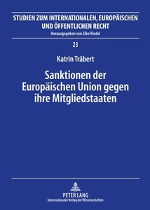 Titel: Sanktionen der Europäischen Union gegen ihre Mitgliedstaaten