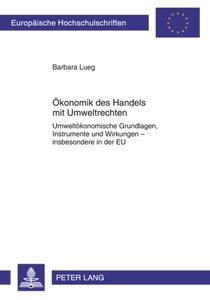 Title: Ökonomik des Handels mit Umweltrechten