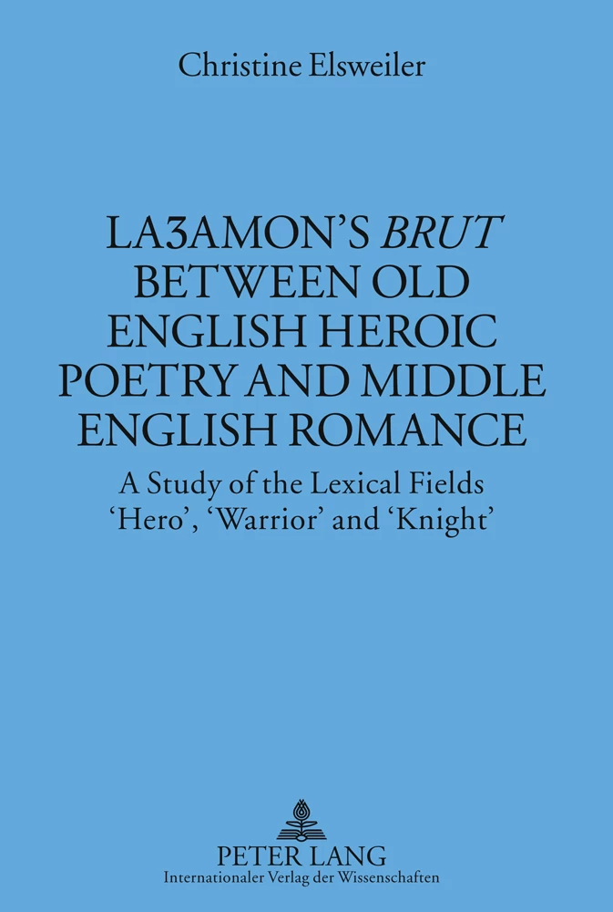 Title: Laʒamon’s «Brut» between Old English Heroic Poetry and Middle English Romance