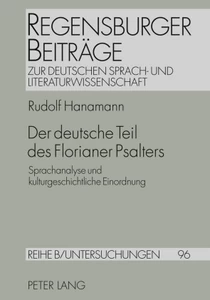 Title: Der deutsche Teil des Florianer Psalters