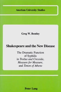 Title: Shakespeare and the New Disease
