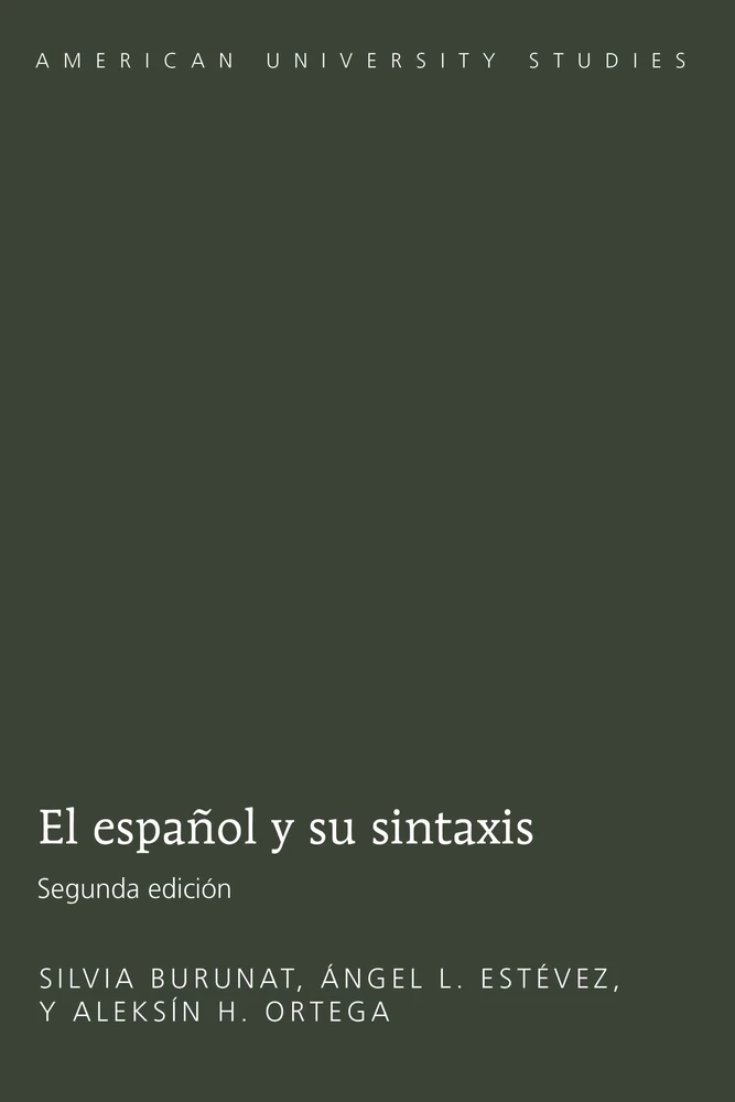 Title: El español y su sintaxis