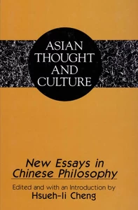 Title: New Essays in Chinese Philosophy