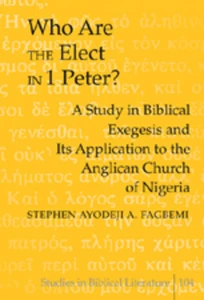 Title: Who are the Elect in 1 Peter?