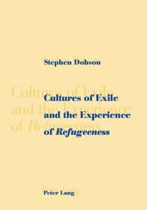 Title: Cultures of Exile and the Experience of «Refugeeness»