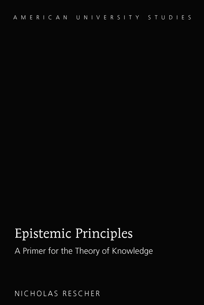 Title: Epistemic Principles