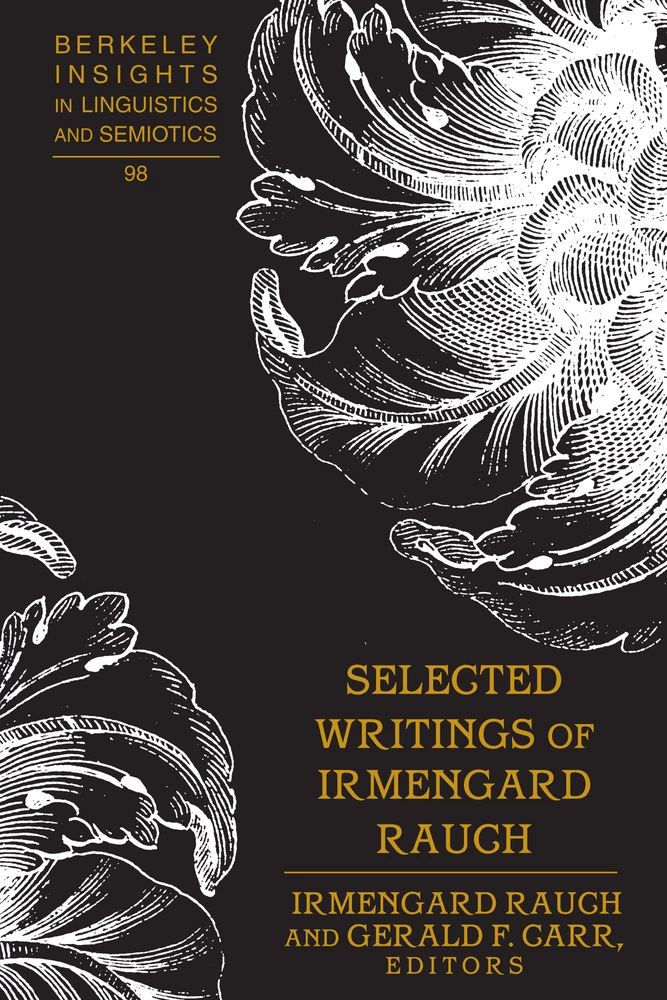 Title: Selected Writings of Irmengard Rauch