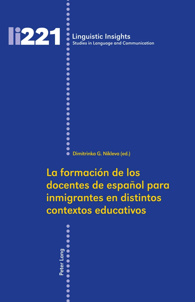 Title: La formación de los docentes de español para inmigrantes en distintos contextos educativos