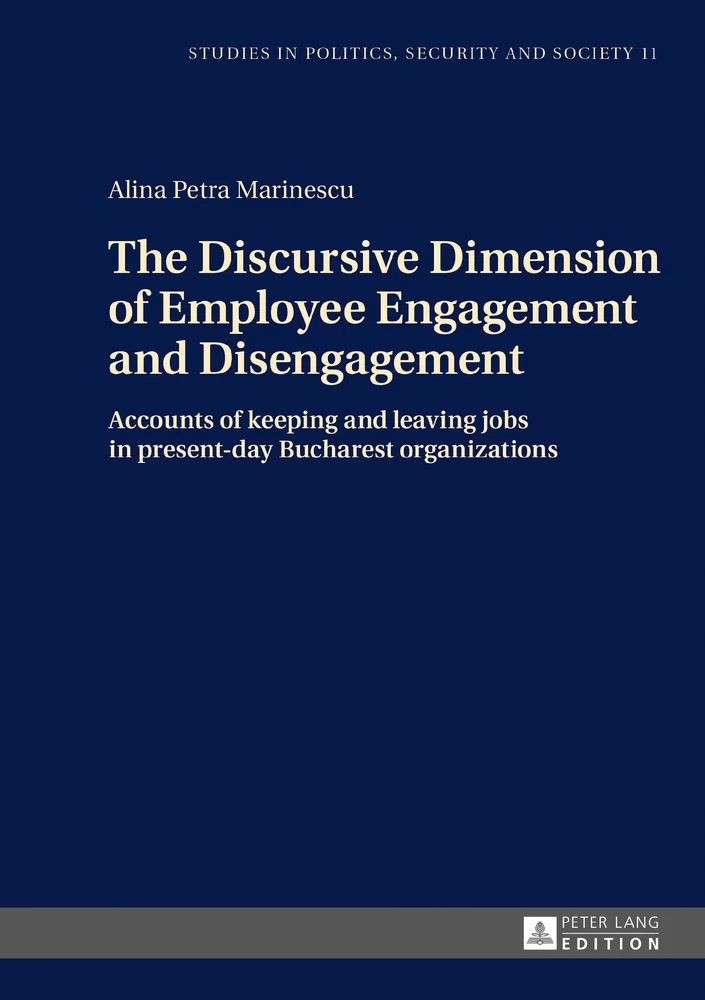 Title: The Discursive Dimension of Employee Engagement and Disengagement