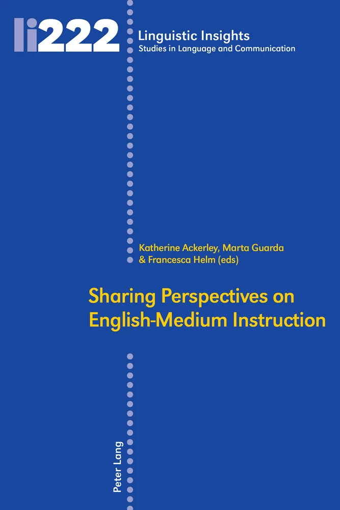 Title: Sharing Perspectives on English-Medium Instruction