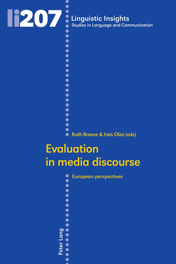 Title: Evaluation in media discourse