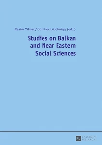 Title: Studies on Balkan and Near Eastern Social Sciences