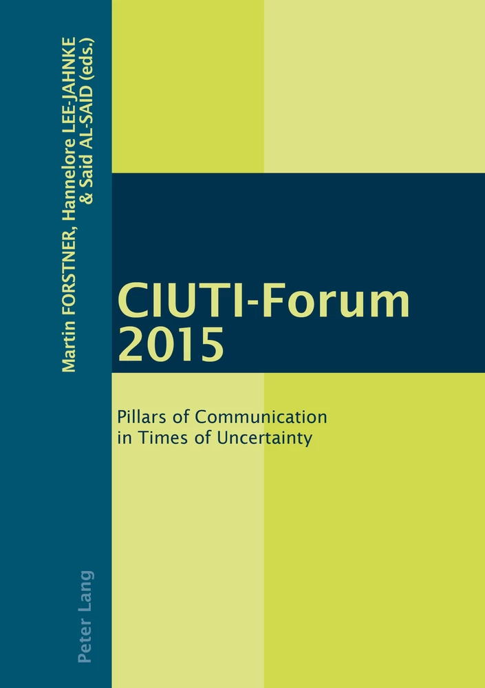 Title: CIUTI-Forum 2015