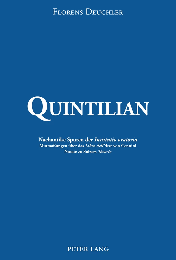 Title: Quintilian