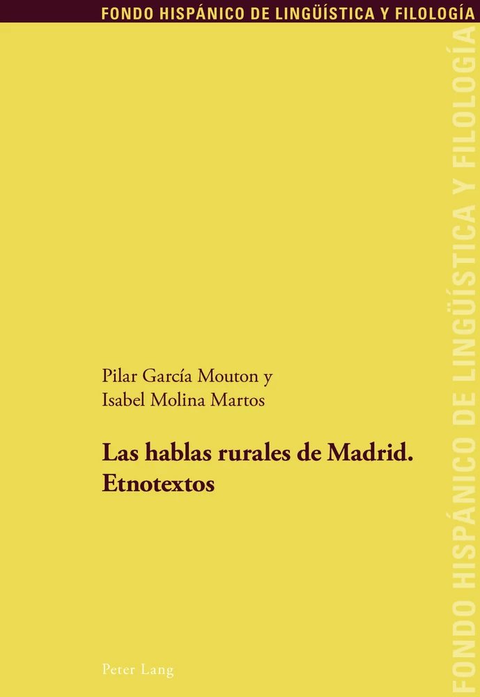 Title: Las hablas rurales de Madrid