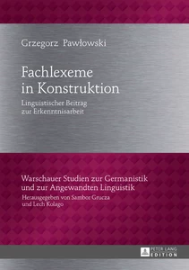 Title: Fachlexeme in Konstruktion