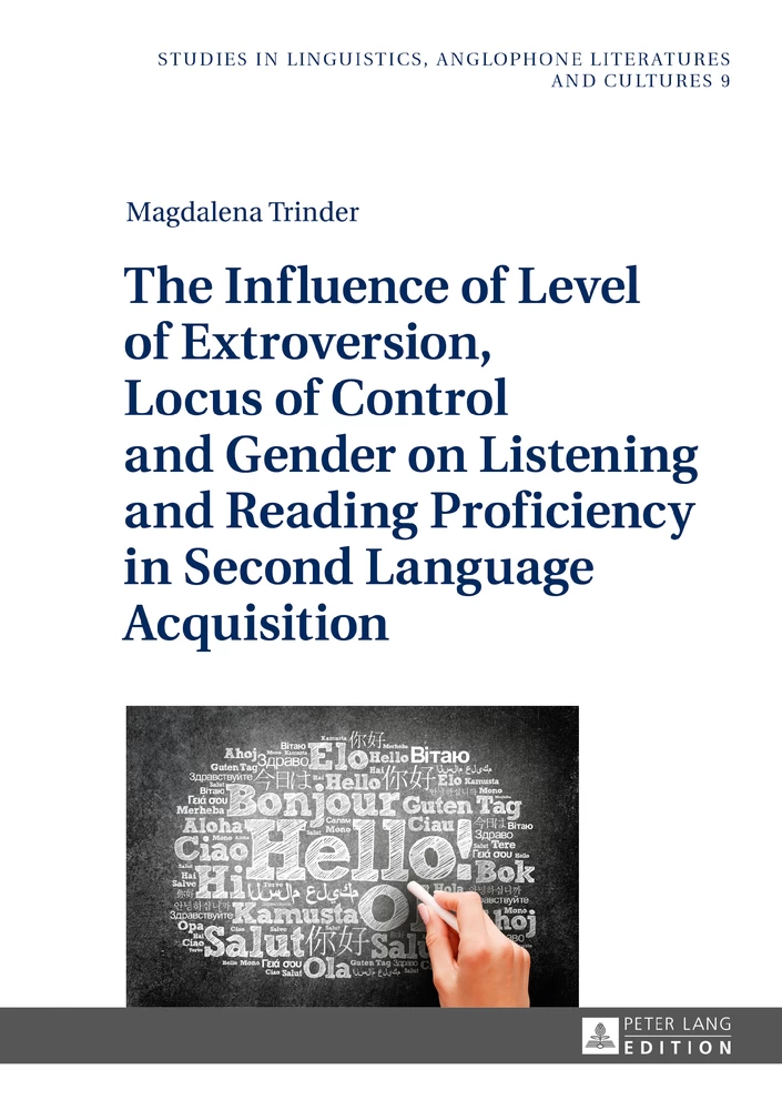 Title: The Influence of Level of Extroversion, Locus of Control and Gender on Listening and Reading Proficiency in Second Language Acquisition