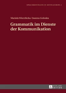 Title: Grammatik im Dienste der Kommunikation