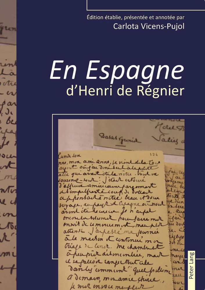 Titre: « En Espagne » d'Henri de Régnier