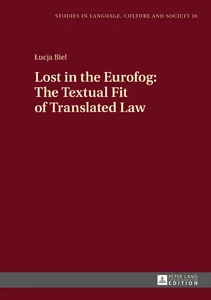 Title: Lost in the Eurofog: The Textual Fit of Translated Law