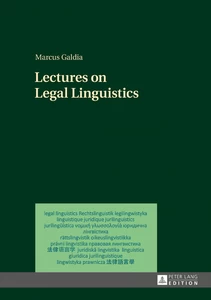 Title: Lectures on Legal Linguistics