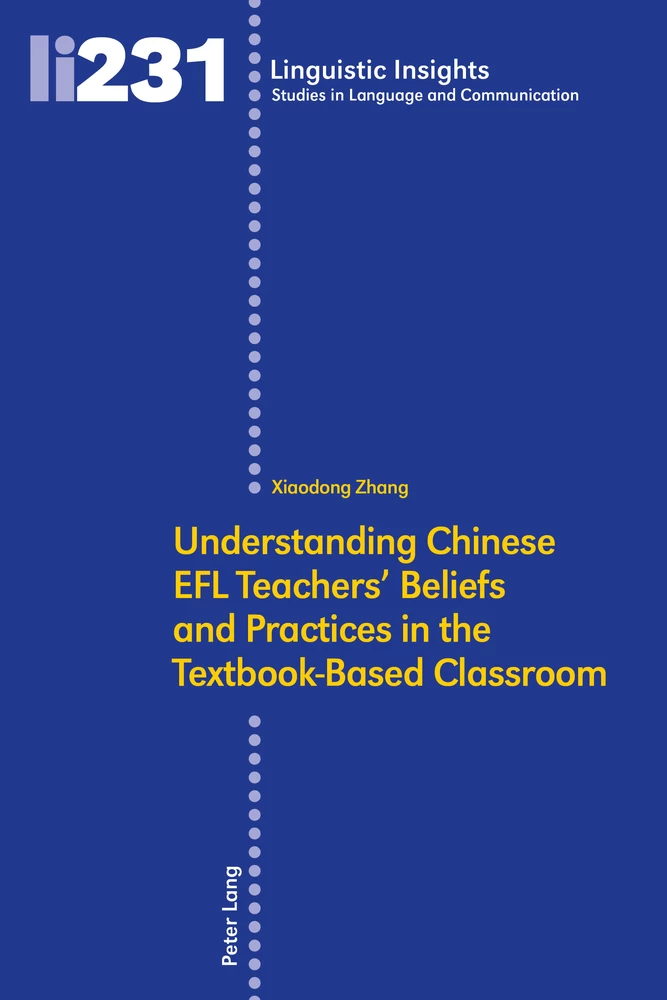 Title: Understanding Chinese EFL Teachers' Beliefs and Practices in the Textbook-Based Classroom