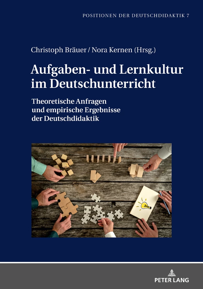 Titel: Aufgaben- und Lernkultur im Deutschunterricht