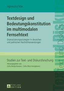 Titel: Textdesign und Bedeutungskonstitution im multimodalen Fernsehtext
