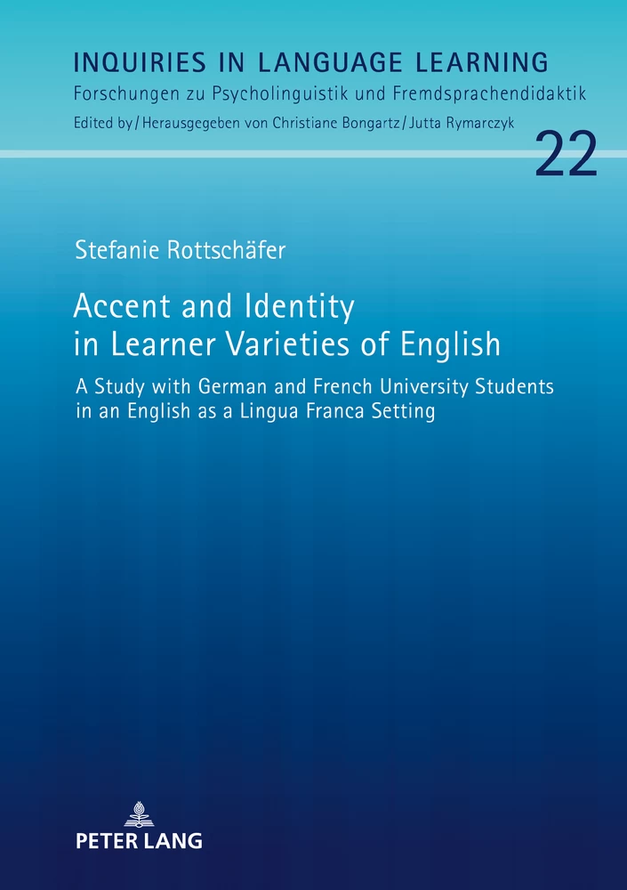 Title: Accent and Identity in Learner Varieties of English