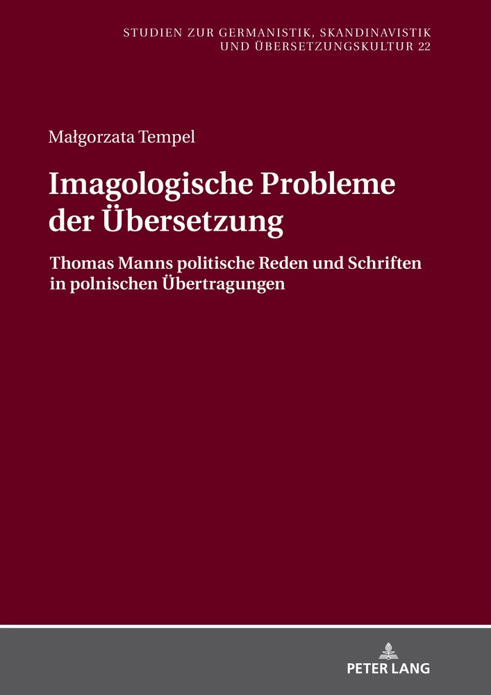 Titel: Imagologische Probleme der Übersetzung