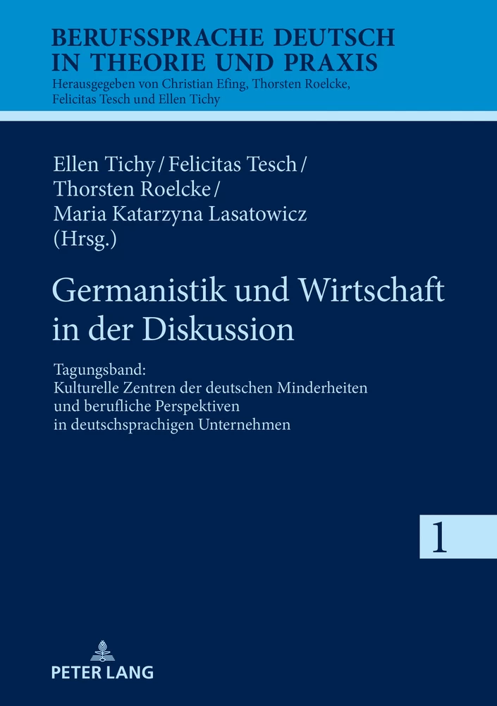 Titel: Germanistik und Wirtschaft in der Diskussion