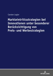 Title: Markteintrittsstrategien bei Innovationen unter besonderer Berücksichtigung von Preis- und Werbestrategien
