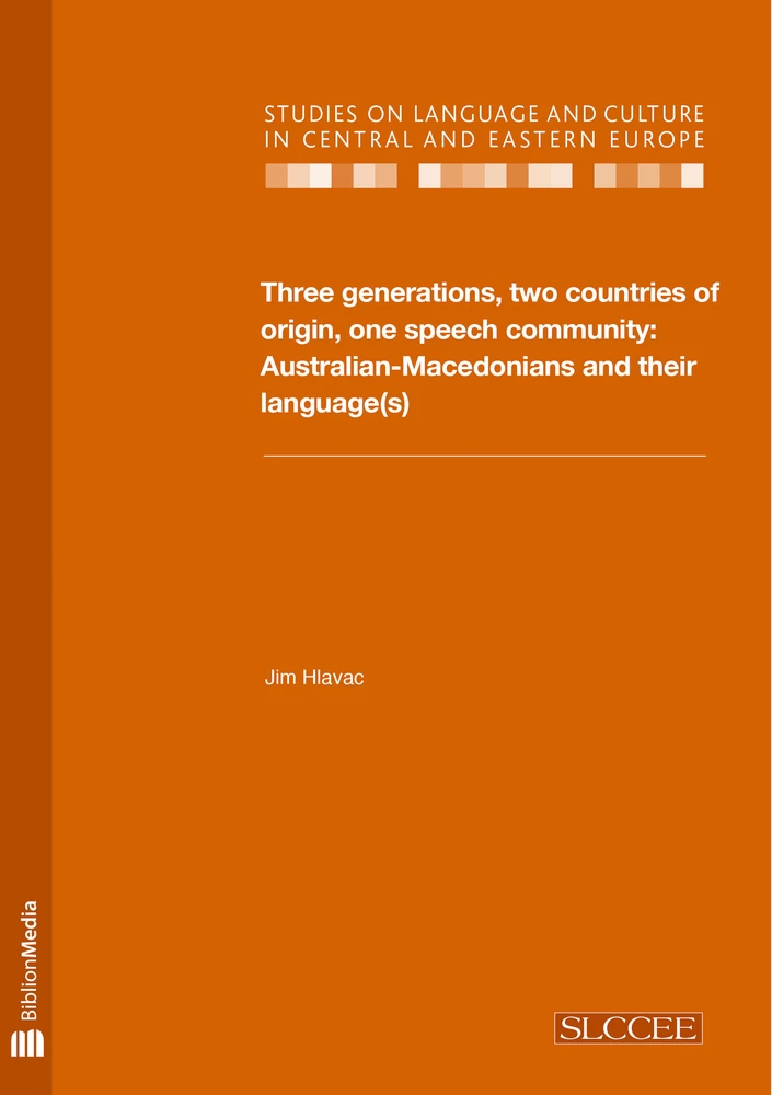 Titel: Three generations, two countries of origin, one speech community - Australian-Macedonians and their language(s)
