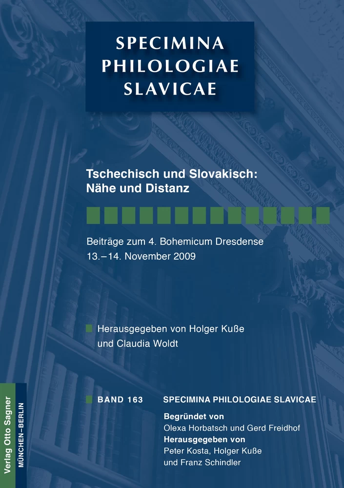 Titel: Tschechisch und Slovakisch: Nähe und Distanz