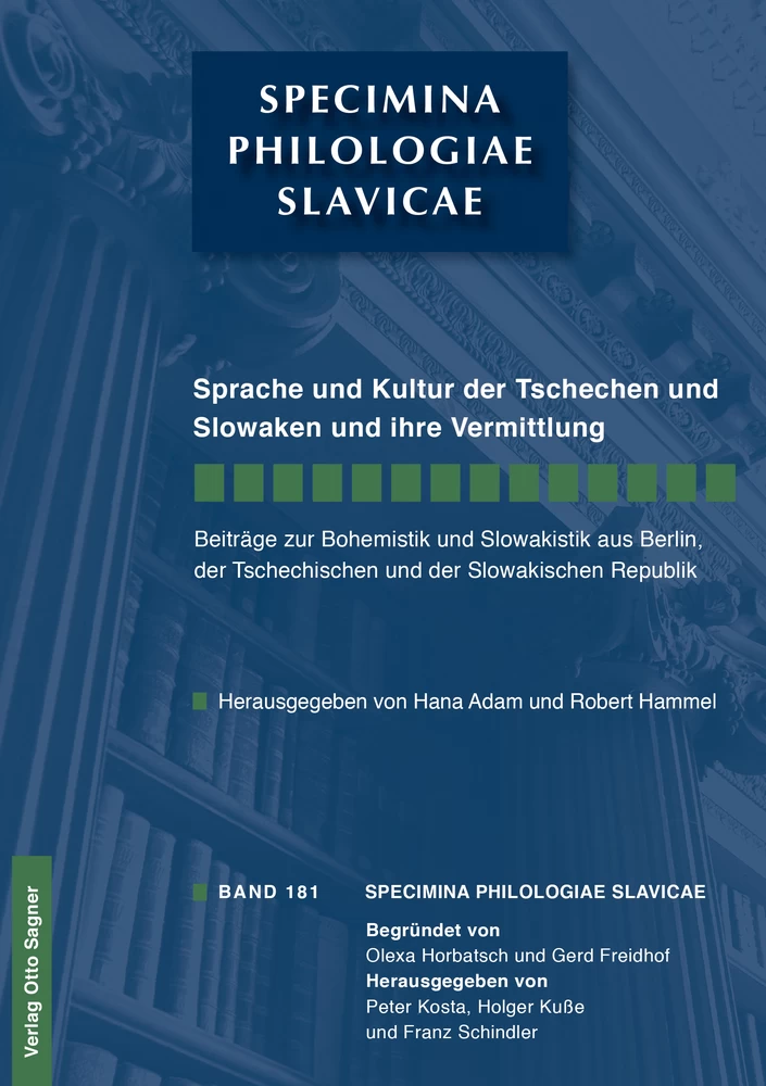 Titel: Sprache und Kultur der Tschechen und Slowaken und ihre Vermittlung
