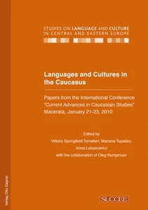 Titel: Languages and Cultures in the Caucasus