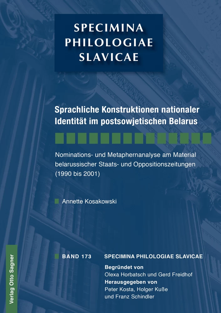 Titel: Sprachliche Konstruktionen nationaler Identität im postsowjetischen Belarus