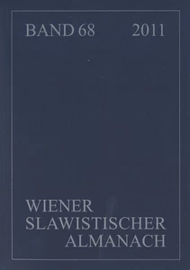 Title: Wiener Slawistischer Almanach Band 68/2011