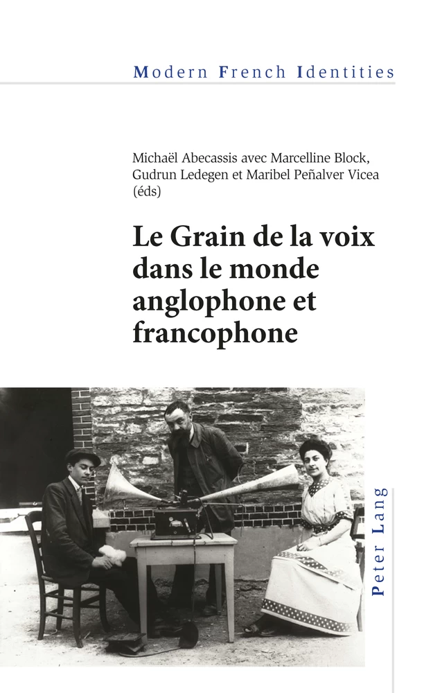 Title: Le Grain de la voix dans le monde anglophone et francophone