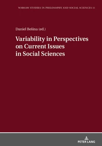 Titel: Variability in Perspectives on Current Issues in Social Sciences